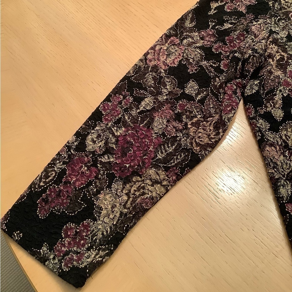 DRESS BARN COLLECTION 22/24 BEADED OPEN CARDIGAN - Picture 3 of 8